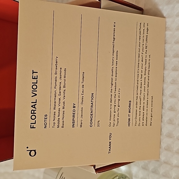 Dossier Floral Violet - Picture 2 of 4